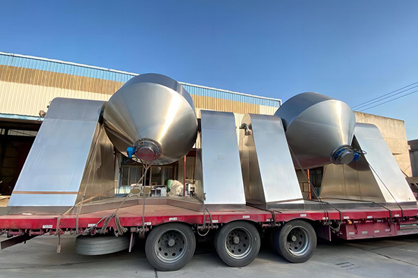 Double-cone rotary vacuum dryer-Repurchase by old customers
