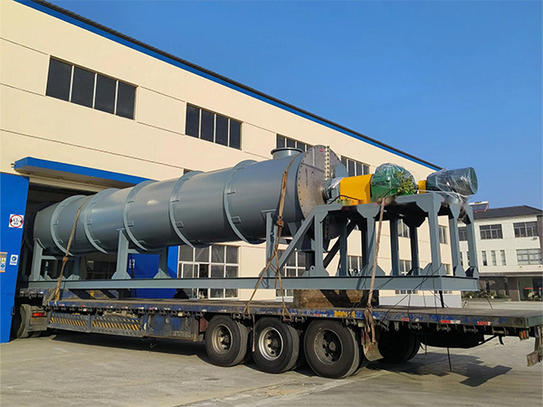 Rotary kiln drum dryer